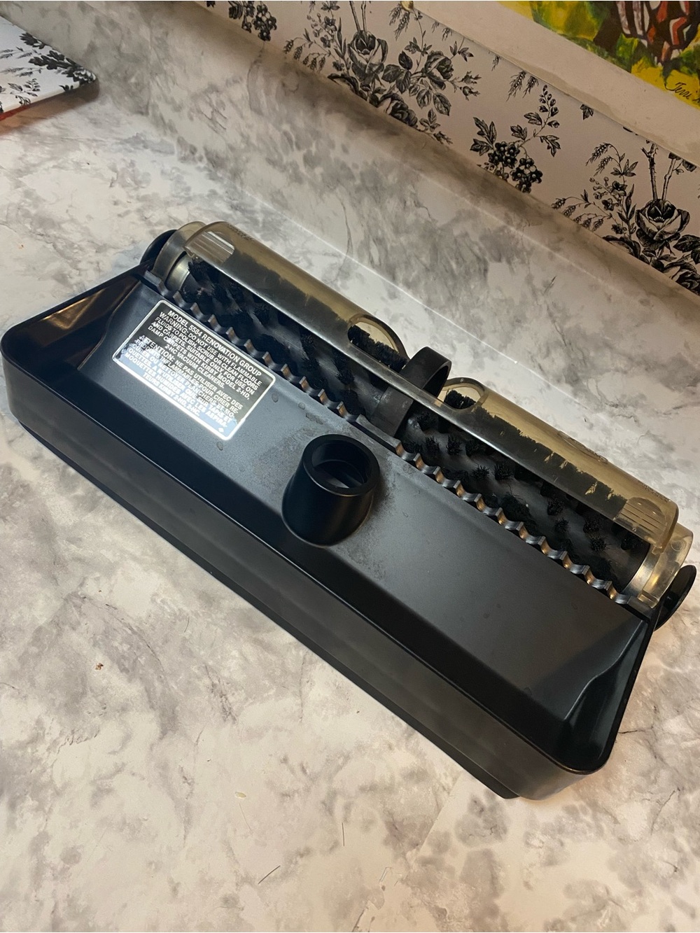 * complete Kirby Heritage II Rug Renovator shampoo tray assembly.